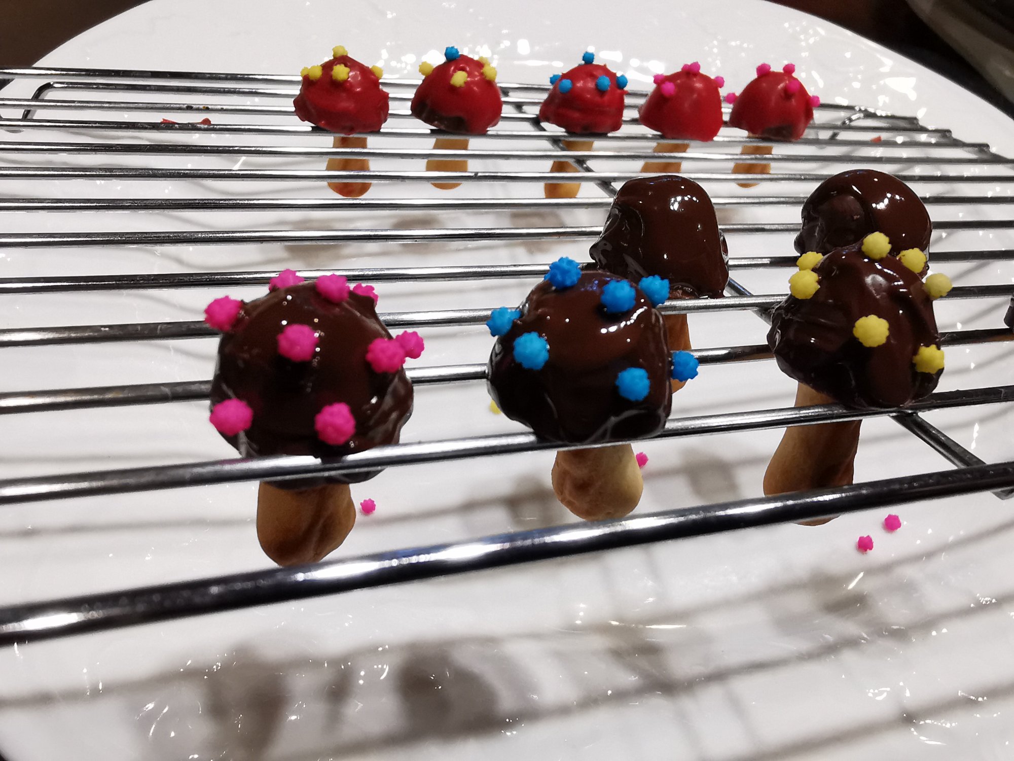 きのこの山チョコレートアレンジ