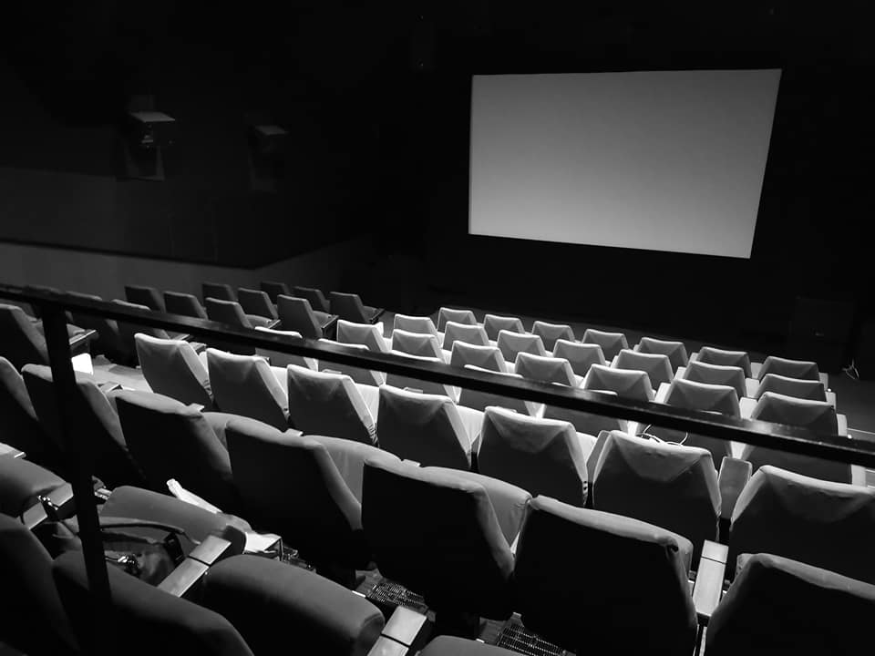 渋谷・映画美学校でバリアフリー版（UDキャスト対応）を試写しました