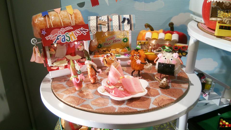 こにぎりくん撮影セット展示 – 国立新美術館