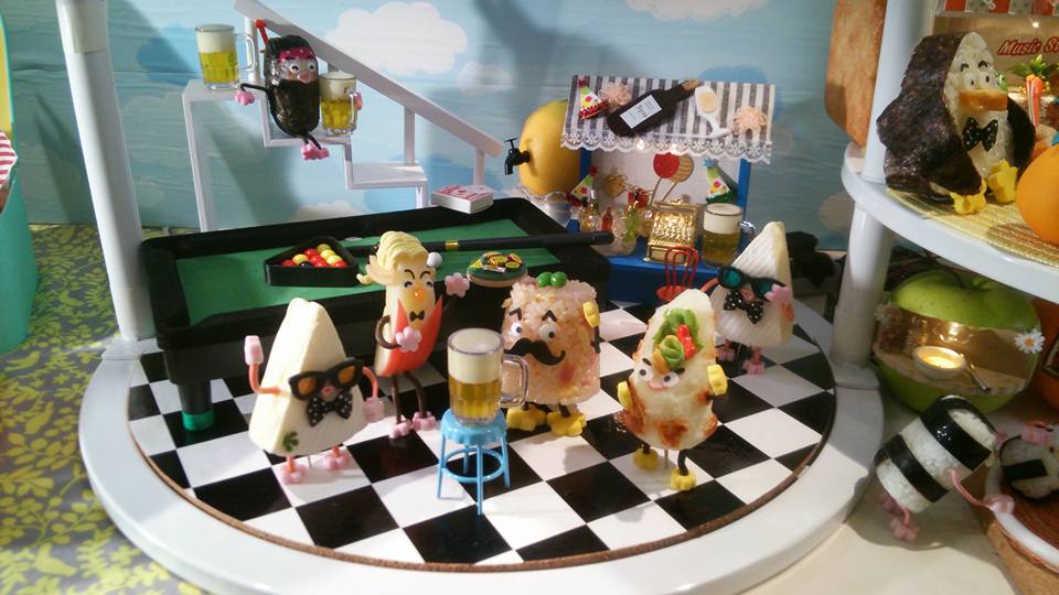 こにぎりくん撮影セット展示 – 国立新美術館