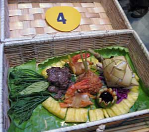 お弁当コンテストファイナりストのお弁当