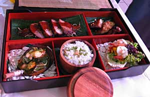 お弁当コンテストファイナりストのお弁当