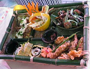 お弁当コンテストファイナりストのお弁当
