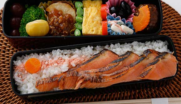 夕日の八ヶ岳弁当