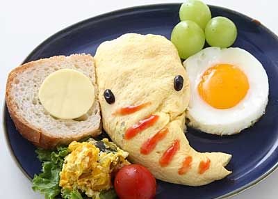 ゾウさんのオムライス