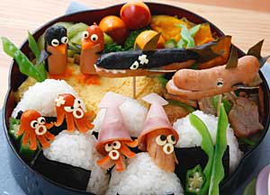 水族館にいく行楽弁当