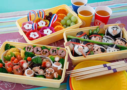 大玉ころがし＆綱引きのお弁当