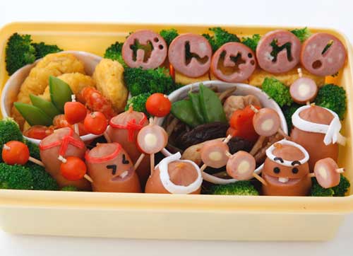 大玉ころがしのお弁当おかず