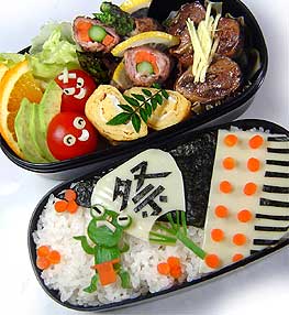 ふんどしでお祭り弁当
