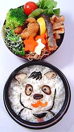 仲良し子犬弁当