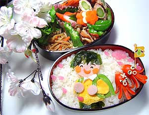 ぼく一年生になるんだよ弁当