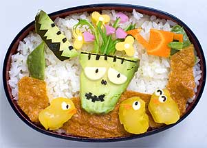 ハロウィン弁当 ? フランケンシュタイン