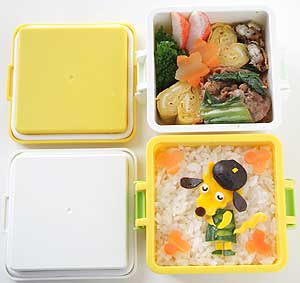 子犬のごあいさつ弁当