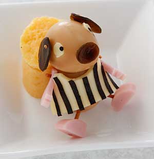 子犬のレフリー弁当