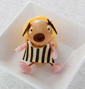 子犬のレフリー弁当
