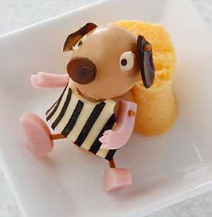 子犬のレフリー弁当