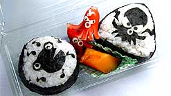 がんたこ・かえるのおにぎり弁当