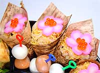 ちらし寿司竹の皮包み