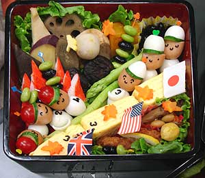綱引きのお弁当