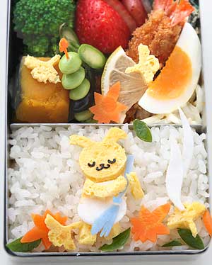 落ち葉たき弁当