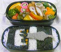 6時間後のお弁当の写真