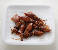 ほたるいかの醤油煮