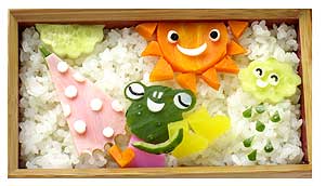 雨のち晴れ弁当2