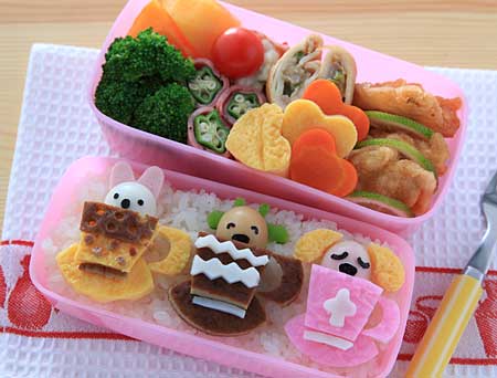 コーヒーカップからこんにちは弁当