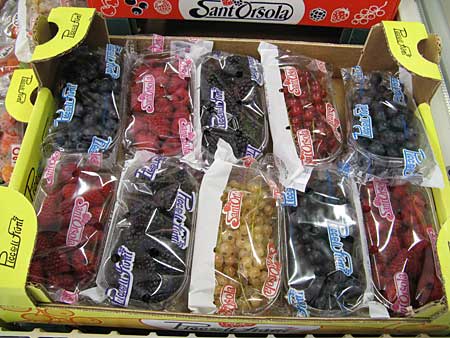 ジェノバの市場かわいい木の実