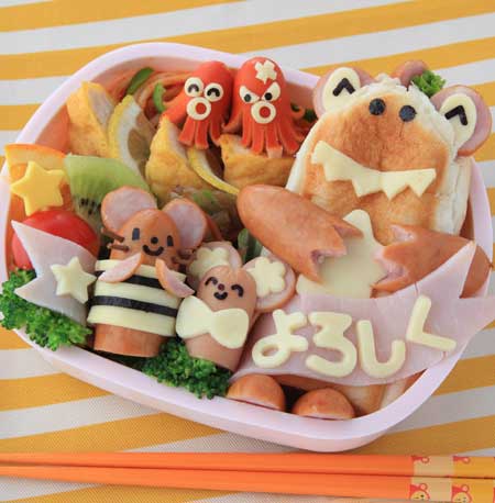 なかよしフレンドのごあいさつ弁当