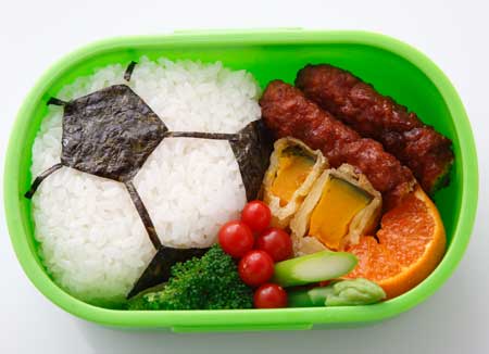 大きくなったら何になる?弁当 サッカーボール