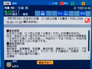 NHKふるさとの食にっぽんの食