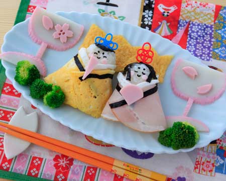 ひな祭りのお子様ランチ
