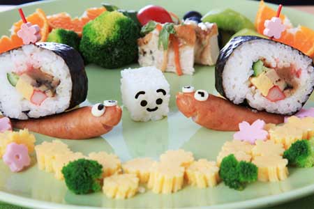 小さなおにぎりの小さなお話-でんでんむし