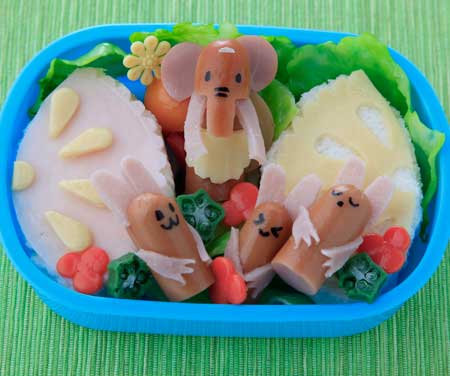 蝋細工の御弁当