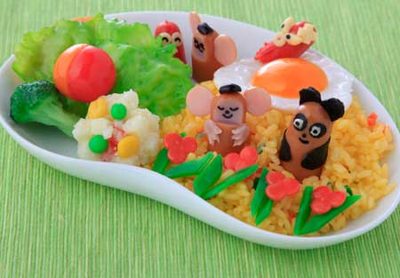 蝋細工の御弁当