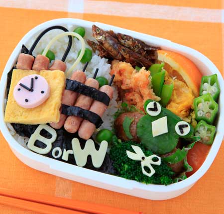 絶体絶命弁当—白を切るか黒を切るかそれが問題です