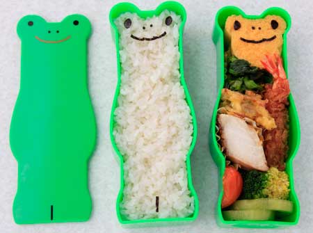 お気に入りのお弁当箱2－カエル君が消防士に？