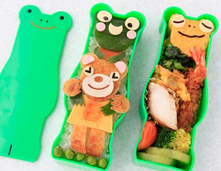 お気に入りのお弁当箱-カエル君