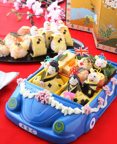 ひな祭りのお子様ランチ パレード