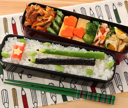 パパとおそろいお弁当