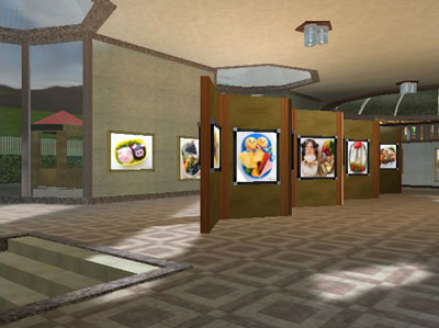 お絵かきお弁当美術館 常設館 1階