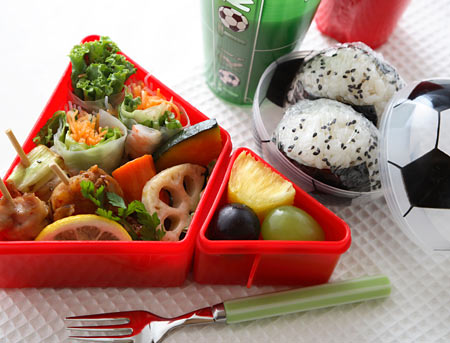 サッカー観戦弁当