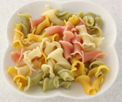 ゆでたパスタ