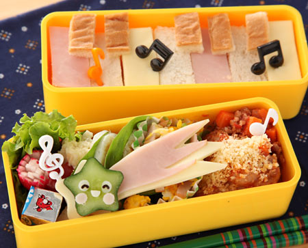 流れ星のセレナーデ弁当—はやぶさに捧ぐ（T-T）