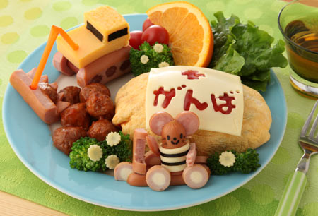 ショベルカーランチ
