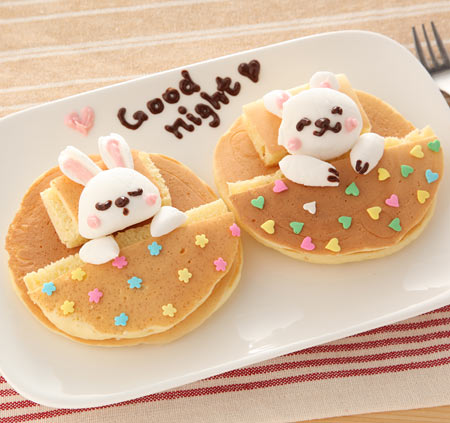 ホットケーキでお昼寝