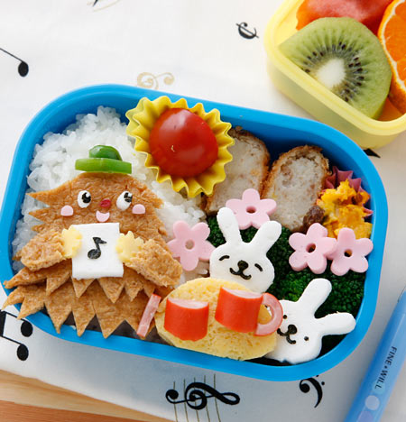 YAMAHAのキャラクター　マールのお弁当