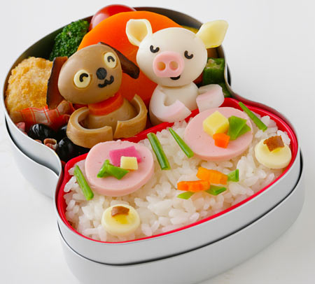 こぶたと子犬のレストラン弁当 – 信濃毎日新聞に掲載