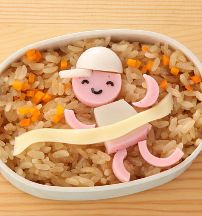 運動会のお弁当-かけっこ